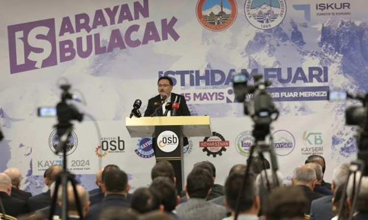 Kayseri Human Resources and Employment Fair Opened Kayseri Human Resources and Employment Fair Opened
