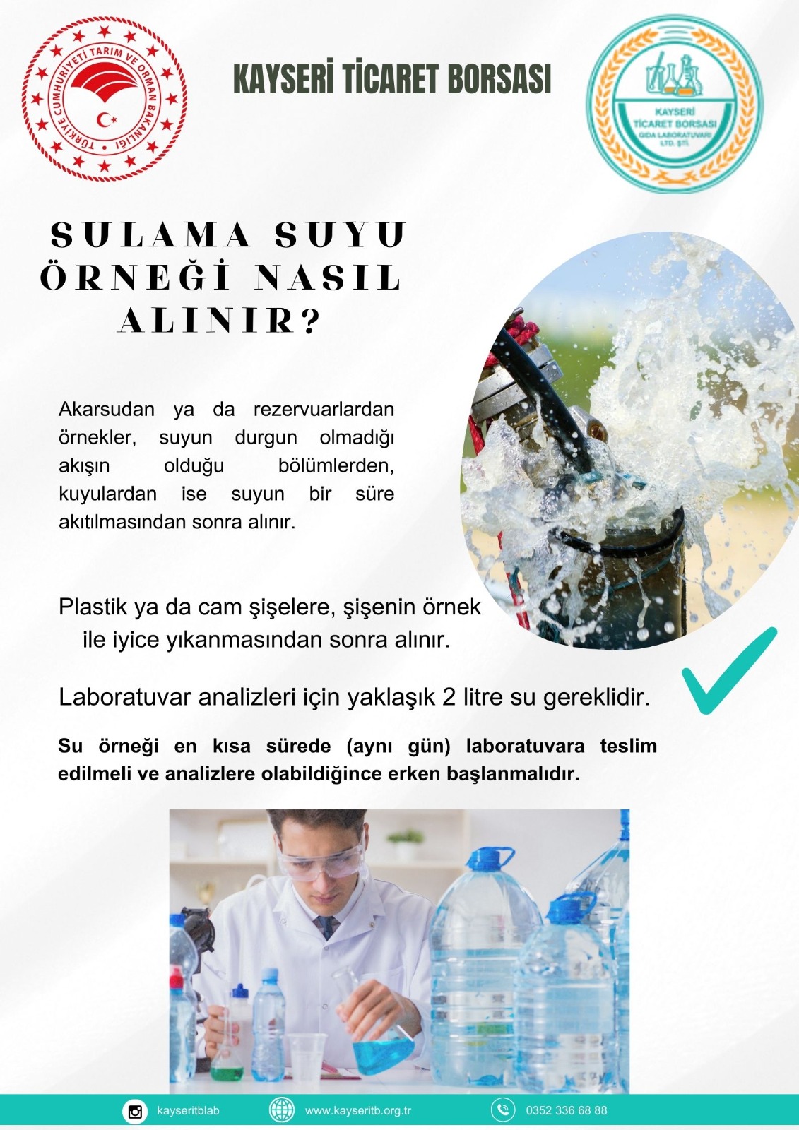 Toprak ve Sulama Suyu Analiz Laboratuvarı Toprak ve Sulama Suyu Analiz Laboratuvarı