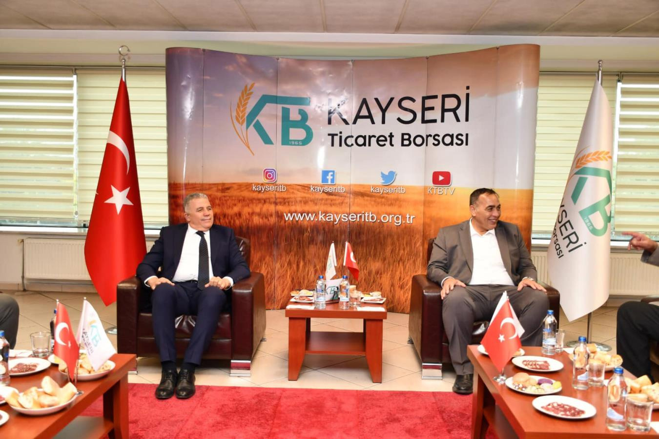We Hosted the Mayor of Our Sister City Misrata at Our Exchange We Hosted the Mayor of Our Sister City Misrata at Our Exchange