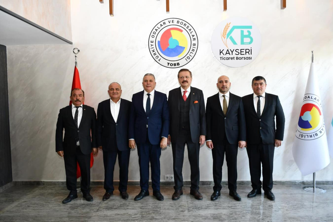 We Hosted TOBB President Hisarcıklıoğlu at Our Exchange We Hosted TOBB President Hisarcıklıoğlu at Our Exchange