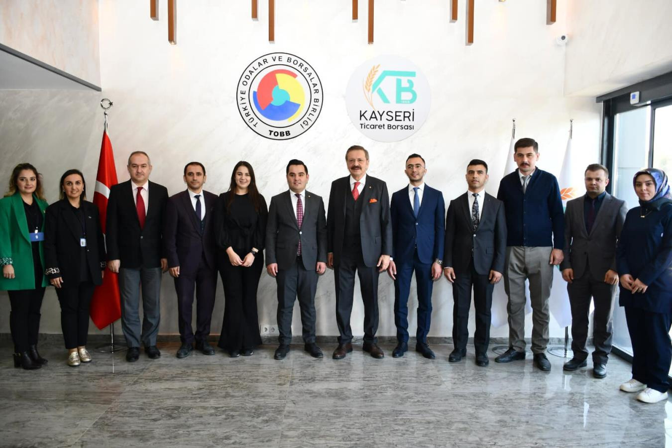 We Hosted TOBB President Hisarcıklıoğlu at Our Exchange We Hosted TOBB President Hisarcıklıoğlu at Our Exchange