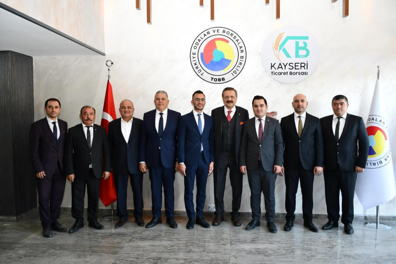 We Hosted TOBB President Hisarcıklıoğlu at Our Exchange We Hosted TOBB President Hisarcıklıoğlu at Our Exchange
