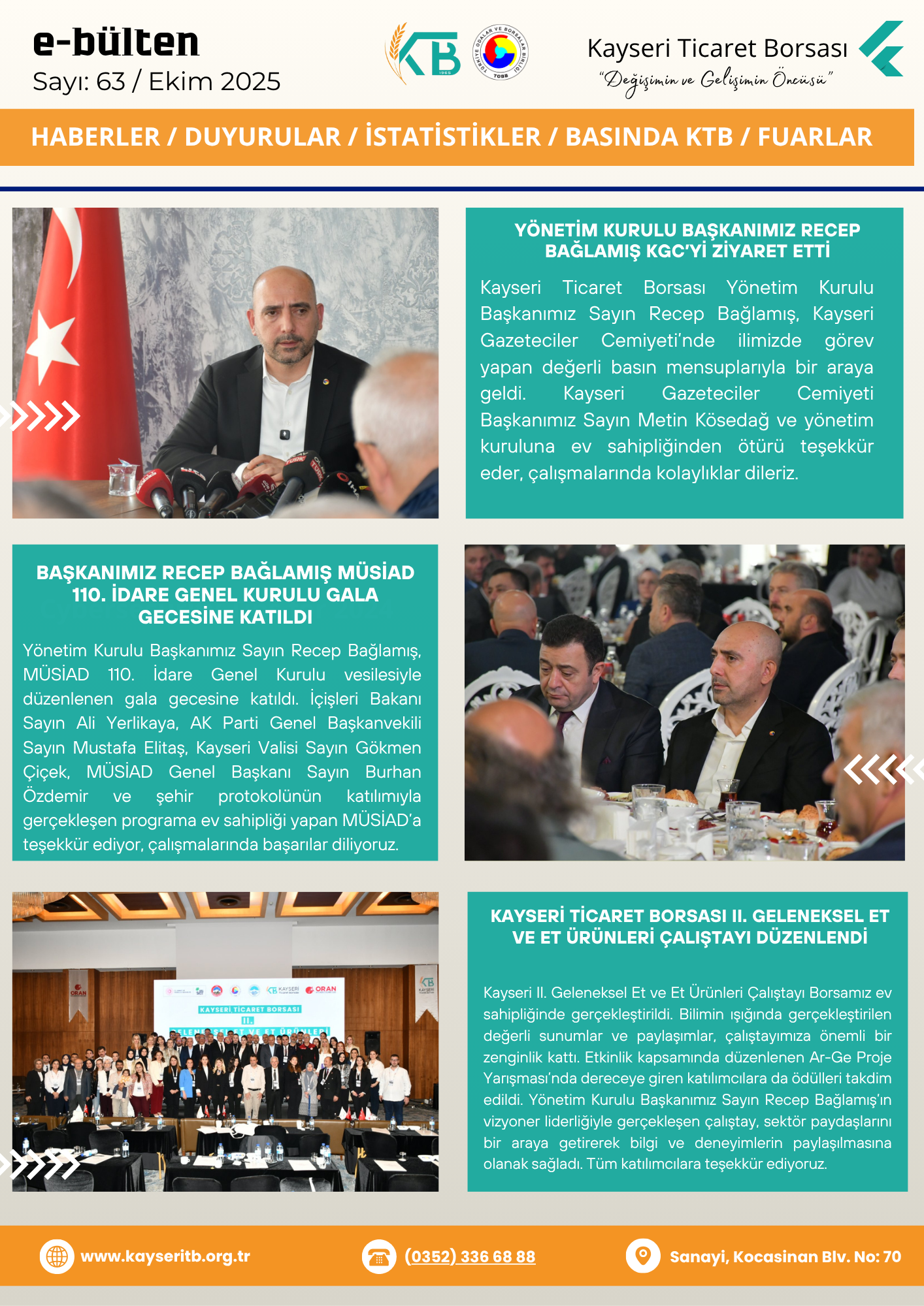 Ekim 2025 E-Bülten